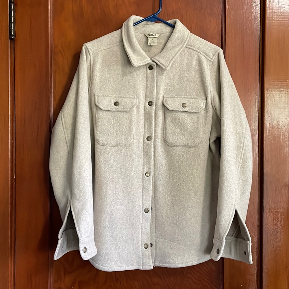 Duluth Trading Co Reserve Wool-blend Shirt Jacket